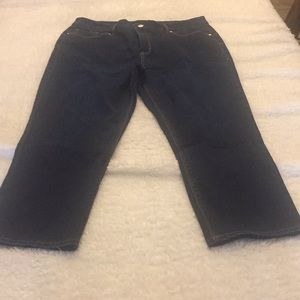 Chico’s Dark denim crops